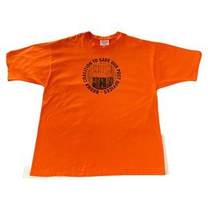 SOLD • 90’s Save our Post Offices Bronx Union Made Tee XL